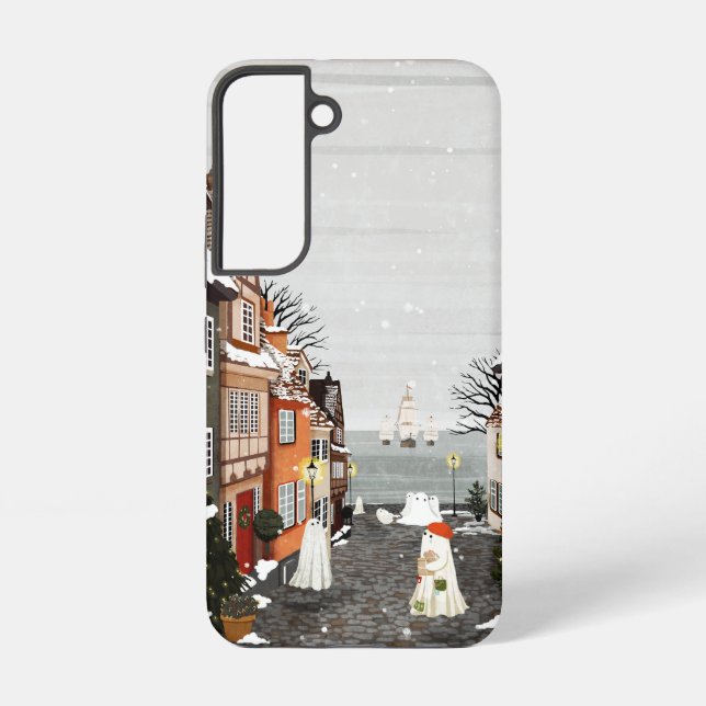 Coque Samsung Galaxy Trois navires (Verso)