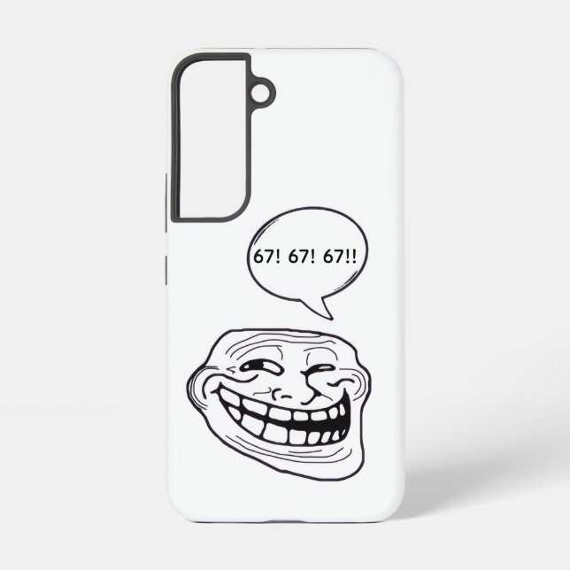 Coque Samsung Galaxy Trollface Phone Case (Verso)