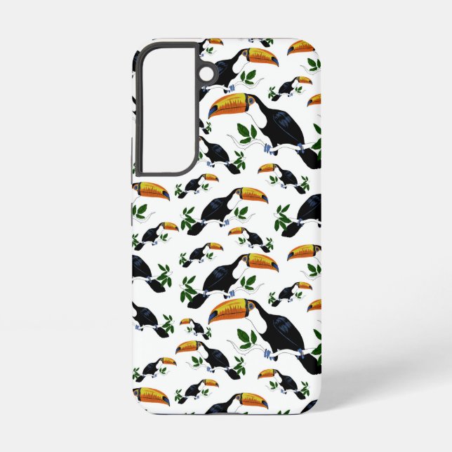 Coque Samsung Galaxy Tropical Toucans - Playful Jungle (Verso)