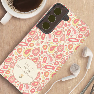 Coque Samsung Galaxy Trouvez de la joie dans les petits moments Étui de