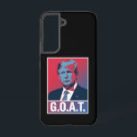 Coque Samsung Galaxy Trump GOAT Élection 2024 Républicain Vintage<br><div class="desc">Trump GOAT Élection 2024 Républicain Vintage</div>