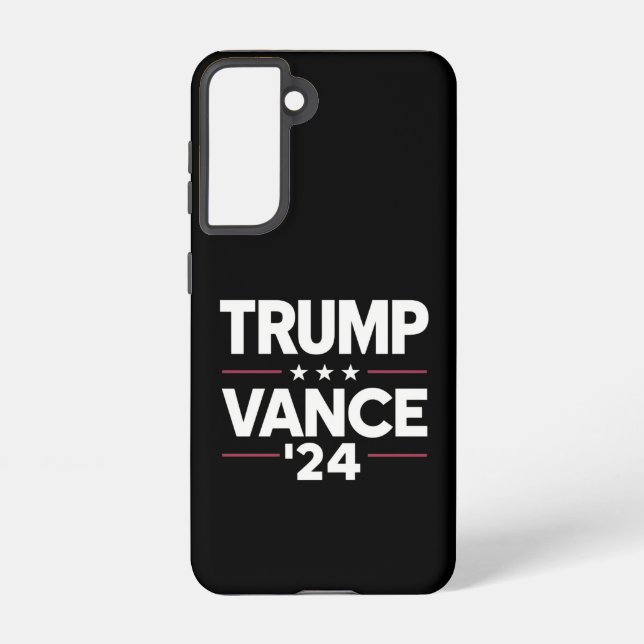Coque Samsung Galaxy Trump Vance 2024 Pour Président VP USA Election (Verso)