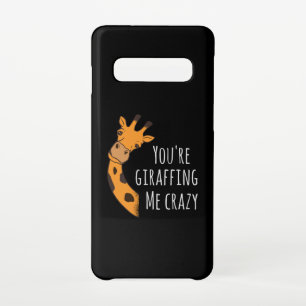 Coque Samsung Galaxy S10 Tu me girafes fou