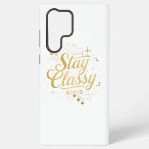 Coque Samsung Galaxy Typographie Inspirante Sophistiquée et Chic