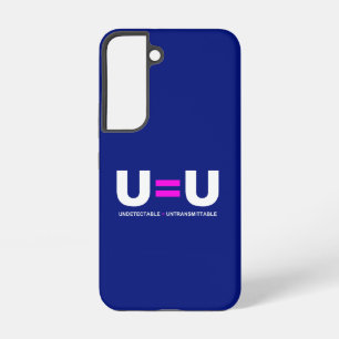 Coque Samsung Galaxy U=U VIH Indétectable Égale Non Transmissible