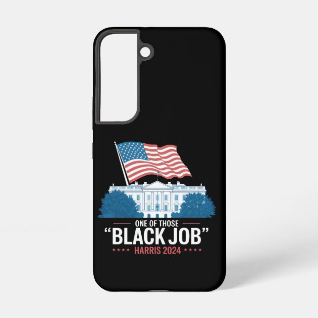 Coque Samsung Galaxy Un de ces Black Jobs Harris 2024 (Verso)