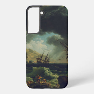 Coque Samsung Galaxy Un naufrage en mer orageuse par Claude-Joseph Vern