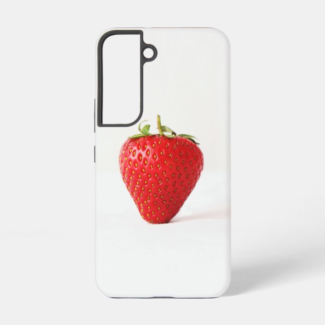Coque Samsung Galaxy Une fraise rouge sgcnm (Verso)