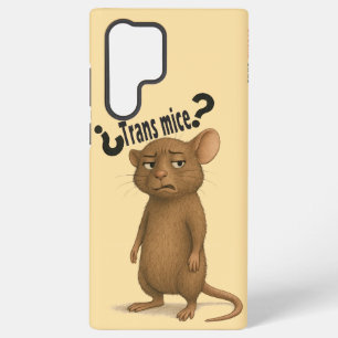 Coque Samsung Galaxy Une souris confondue par une déclaration muette