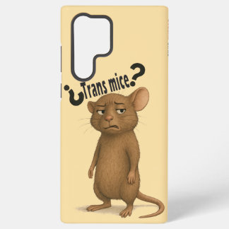 Coque Samsung Galaxy Une souris confondue par une déclaration muette