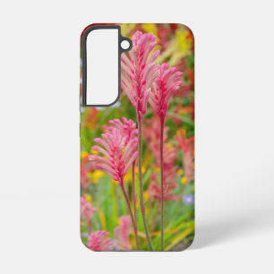 Coque Samsung Galaxy Unique Botanique Rose Kangaroo Paw Flower