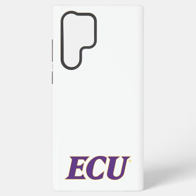 Coque Samsung Galaxy Université de Caroline de l'Est | Logo de l'écu (Verso)