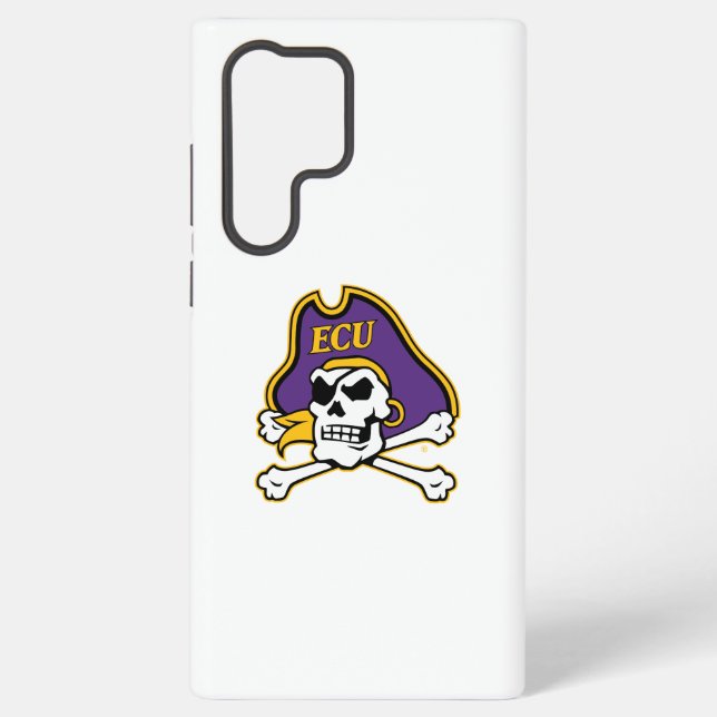 Coque Samsung Galaxy Université de Caroline de l'Est | Pirates d'ECU (Verso)