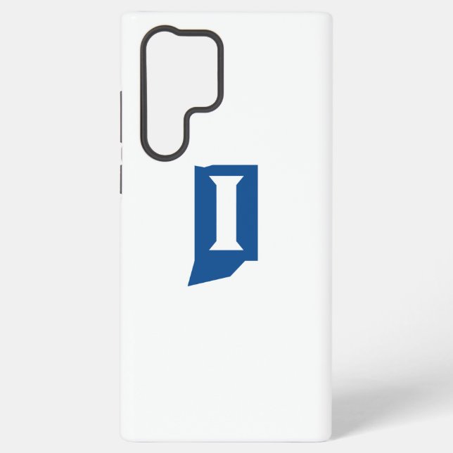 Coque Samsung Galaxy Université d'État de l'Indiana (Verso)