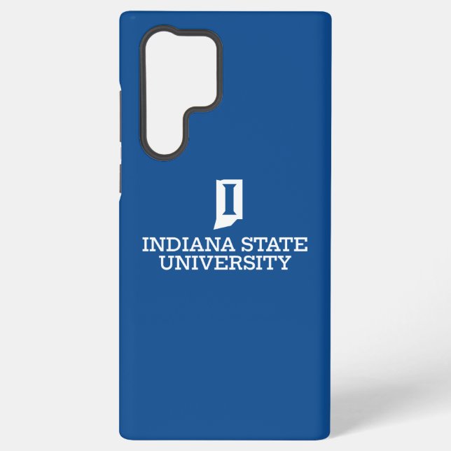 Coque Samsung Galaxy Université d'État de l'Indiana (Verso)