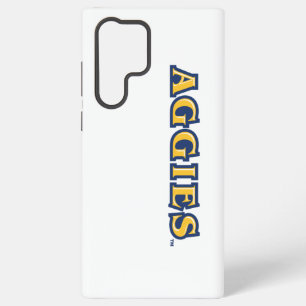 Coque Samsung Galaxy Université d'État NCA&T Mot-symbole Aggies