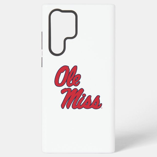 Coque Samsung Galaxy Université du Mississippi | Ole Miss Script (Verso)