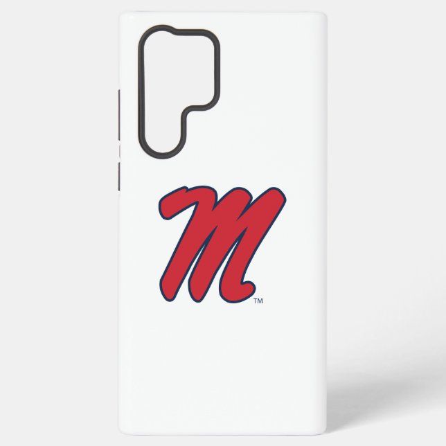 Coque Samsung Galaxy Université du Mississippi | Script M (Verso)