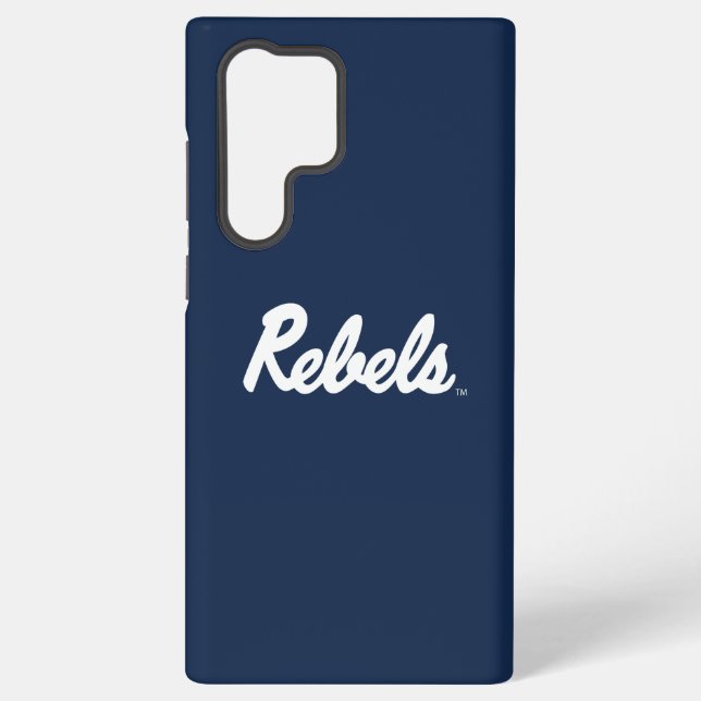 Coque Samsung Galaxy Université du Mississippi | Script Rebels (Verso)