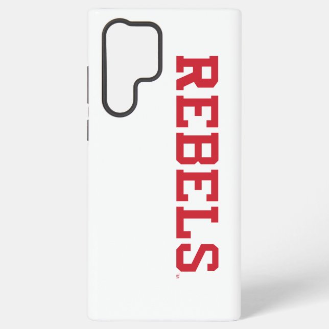 Coque Samsung Galaxy Université du Mississippi | Wordmark Rebels (Verso)
