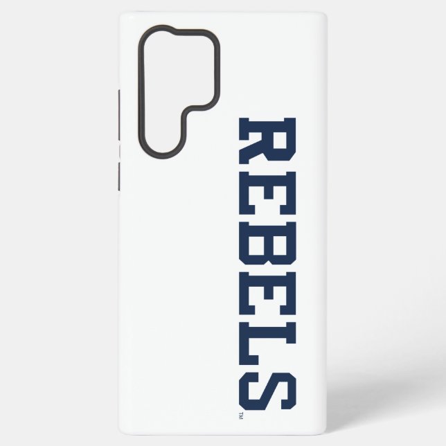 Coque Samsung Galaxy Université du Mississippi | Wordmark Rebels (Verso)