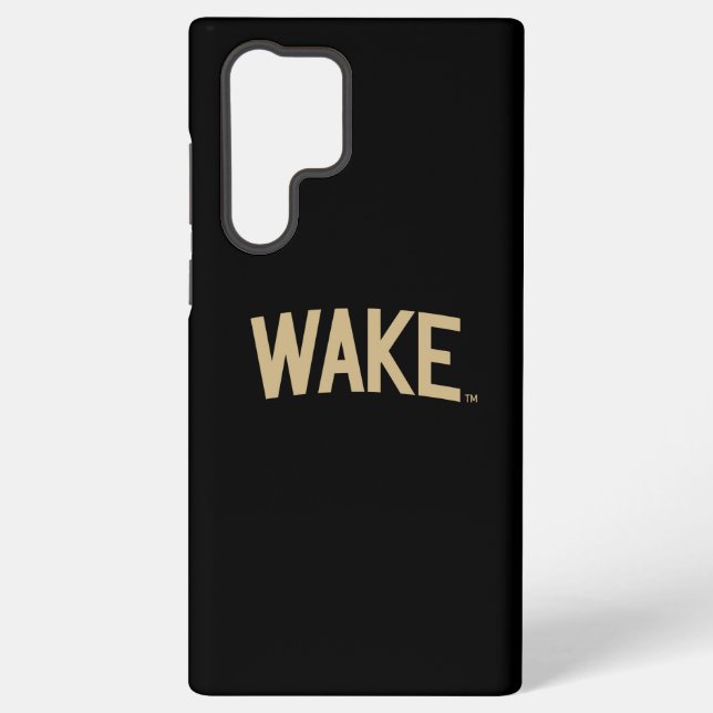 Coque Samsung Galaxy Université Wake Forest | Arche de réveil (Verso)