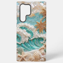 Vague de l'océan tropical