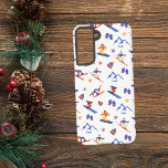 Coque Samsung Galaxy Vail Rockies Colorado Ski Motif de snowboard<br><div class="desc">Un drôle de motif de ski hivernal pour la station de ski Vail dans les Rocheuses,  Colorado,  États-Unis,  Amérique du Nord. Idée cadeau idéale pour les amateurs de sports d'hiver : ski,  snowboard,  freestyle,  ski de fond,  saut à ski.</div>