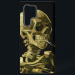 Coque Samsung Galaxy Van Gogh Fumer du squelette<br><div class="desc">Coque Samsung Galaxy avec peinture à l’huile de Vincent van Gogh Crâne d’un squelette avec cigarette brûlante (1885-1886). Un grand cadeau pour les amateurs de post-impressionnisme et d'art hollandais !</div>