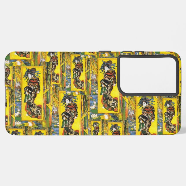 Coque Samsung Galaxy Van Gogh Geisha Uncommon Samsung Galaxy Coque (Verso Horizontal)