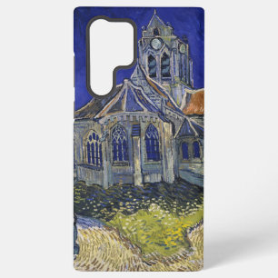 Coque Samsung Galaxy Van Gogh L'église d'Auvers-sur-Oise sous un ciel b