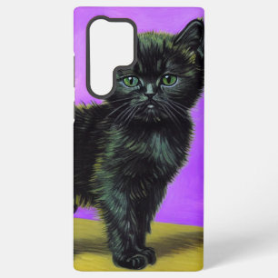 Coque Samsung Galaxy Van Gogh Style Cat