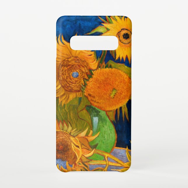 Coque Samsung Galaxy Van Gogh Sunflowers (Dos)