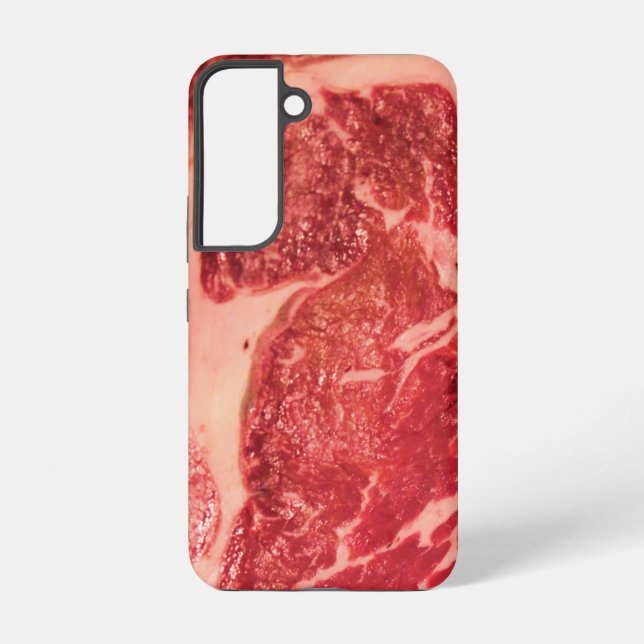 Coque Samsung Galaxy Vapeur de Ribeye de viande crue (Verso)