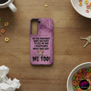 Coque Samsung Galaxy Vengeance d'araignée drôle Halloween