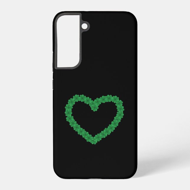 Coque Samsung Galaxy Véritable quatre feuilles de fermeture (Verso)