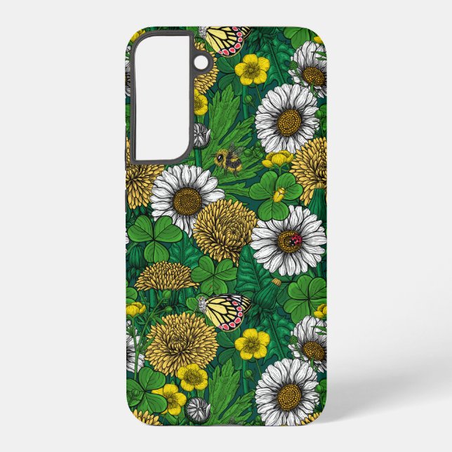 Coque Samsung Galaxy Vert printemps (Verso)