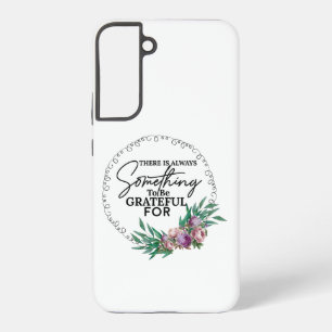 Coque Samsung Galaxy Vibrations de gratitude blanches