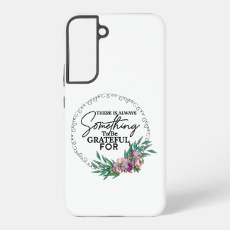Coque Samsung Galaxy Vibrations de gratitude blanches