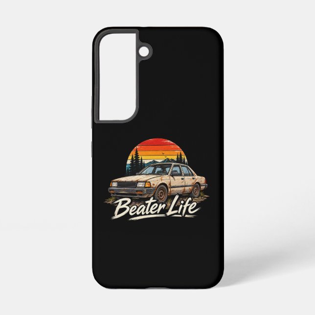 Coque Samsung Galaxy Vieille Bagnole (Verso)