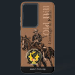 Coque Samsung Galaxy Vieux appareil téléphonique pour facture (tan/brun<br><div class="desc">Vieux étui téléphonique de Bill Cavalry</div>