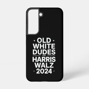 Coque Samsung Galaxy Vieux Dudes blancs pour Harris Walz Politique Démo