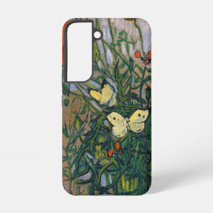 Coque Samsung Galaxy Vincent van Gogh - Papillons et Coquelicots