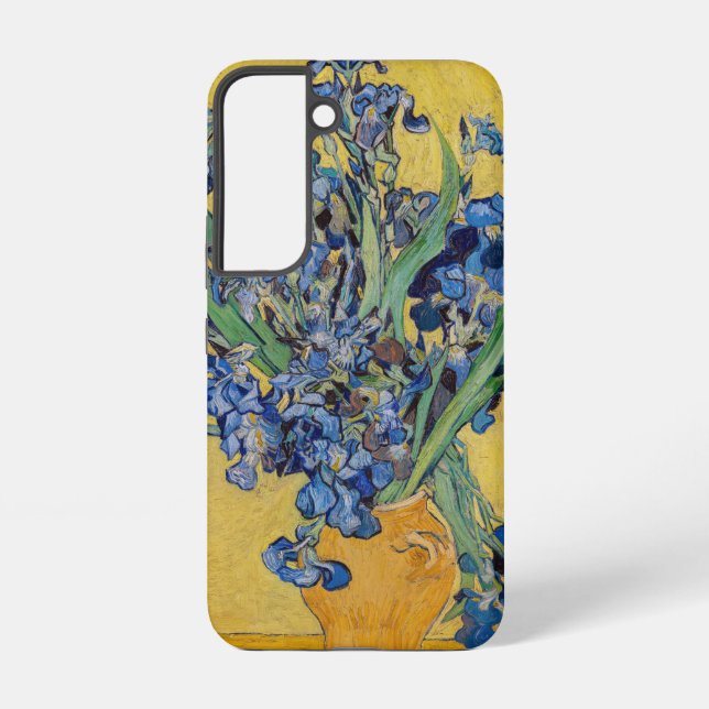 Coque Samsung Galaxy Vincent van Gogh - Vase avec iris (Verso)