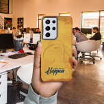 Coque Samsung Galaxy Vintage âge Or bleu amusant Motivation<br><div class="desc">Cette étui téléphonique amusante vous aidera à vous rappeler de continuer à avancer afin que vous puissiez "faire les choses". Ces mots de motivation vous permettront de rester sur la bonne voie en les gardant à l'avant-garde de votre esprit. L'arrière - plan est un design graphique jaune doré élégant et...</div>