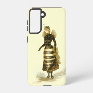 Coque Samsung Galaxy Vintage Bee Lady