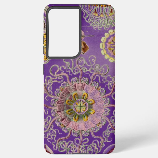 Coque Samsung Galaxy Vintage Haeckel (Verso)