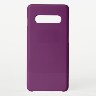 Coque Samsung Galaxy S10+ Violet de raisin (couleur solide) 