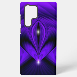 Coque Samsung Galaxy Violet Fleur arc-en-ciel rêve deux étoiles