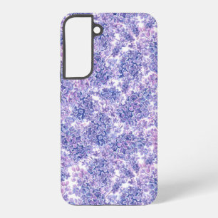 Coque Samsung Galaxy Violette aquarelle fleurs lilas